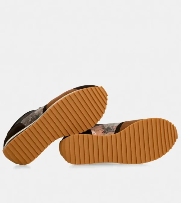 Anekke Deportivo Estampado Marron Palette | Zapatos