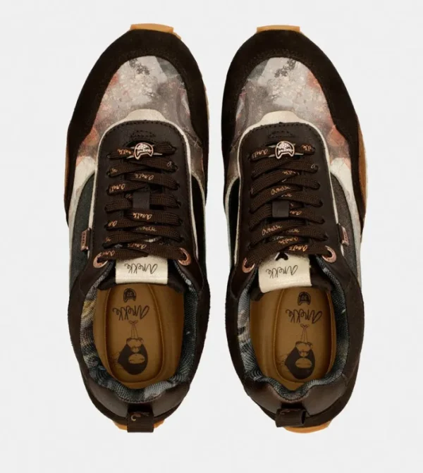 Anekke Deportivo Estampado Marron Palette | Zapatos