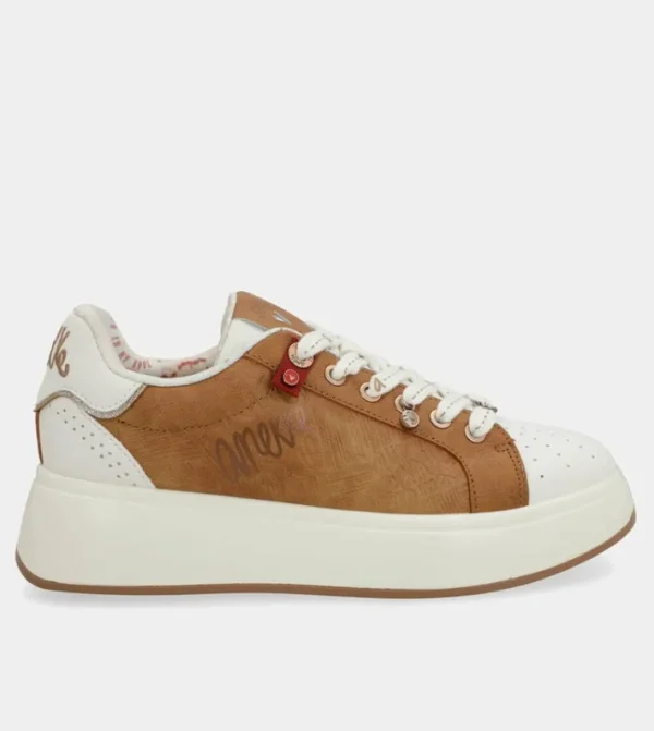 Anekke Deportivos Peace & Love Marron | Zapatos