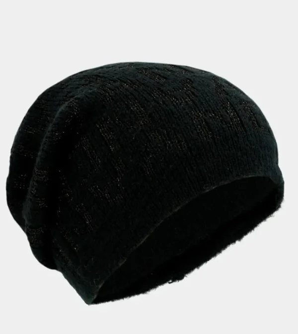 Anekke Gorro Lana Negro Contemporary | Gorros Y Sombreros