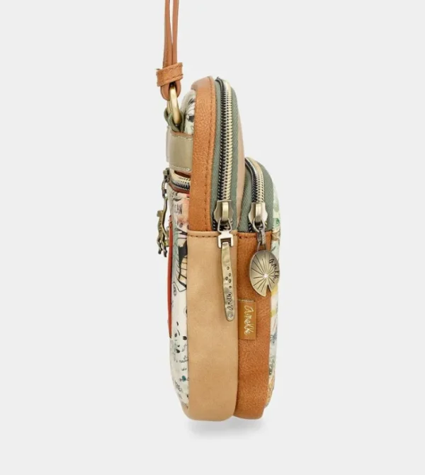 Anekke Mini Bandolera Con Bolsillo Amazonia | Bolsos De Fiesta