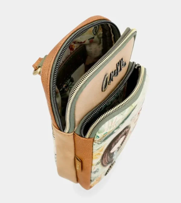 Anekke Mini Bandolera Con Bolsillo Amazonia | Bolsos De Fiesta
