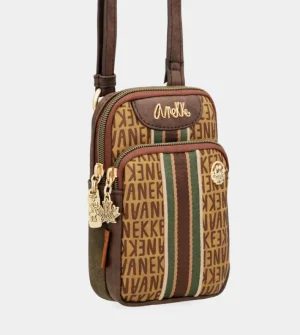 Anekke Mini Bandolera Con Bolsillo Frontal Urban | Bolsos De Fiesta