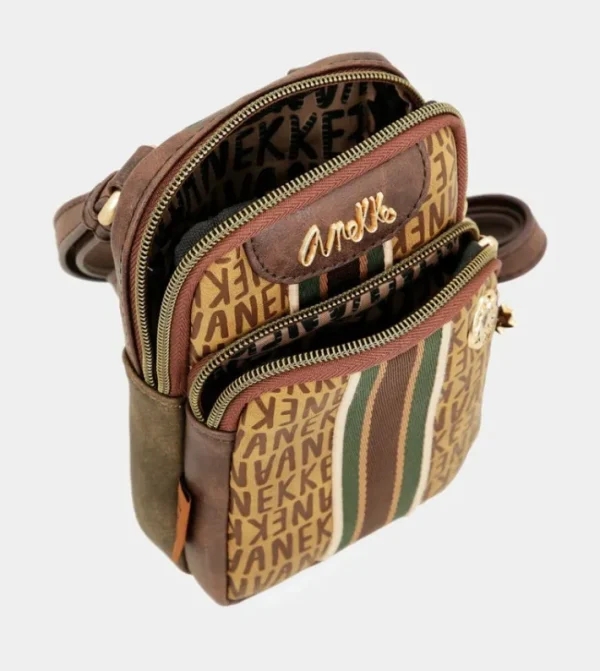 Anekke Mini Bandolera Con Bolsillo Frontal Urban | Bolsos De Fiesta