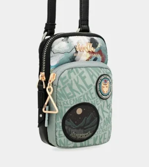Anekke Mini Bandolera Con Bolsillo Nature Woods | Bolsos De Fiesta