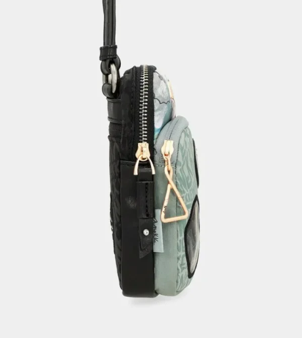 Anekke Mini Bandolera Con Bolsillo Nature Woods | Bolsos De Fiesta