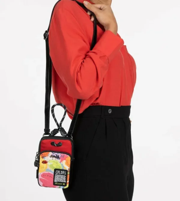 Anekke Mini Bandolera Roja Nature Colors | Bandoleras