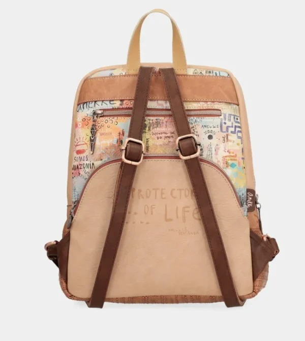 Anekke Mochila Con Bolsillo Trasero Tribe | Mochilas Y Sacos
