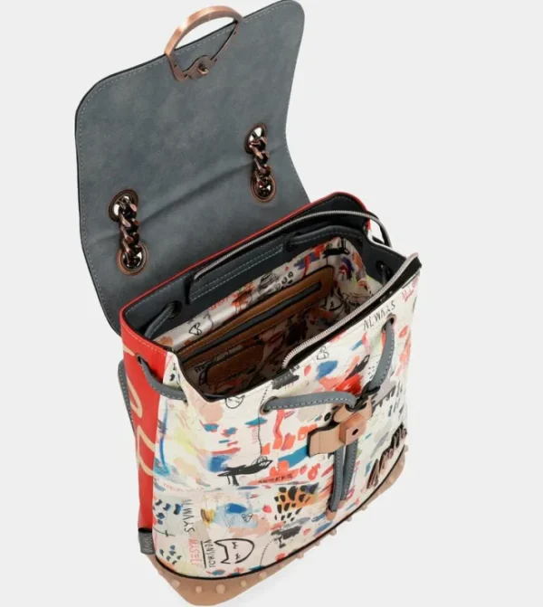 Anekke Mochila Con Solapa Fancy | Mochilas Y Sacos