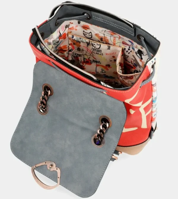 Anekke Mochila Con Solapa Fancy | Mochilas Y Sacos