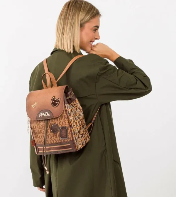 Anekke Mochila Con Solapa Urban | Mochilas Y Sacos