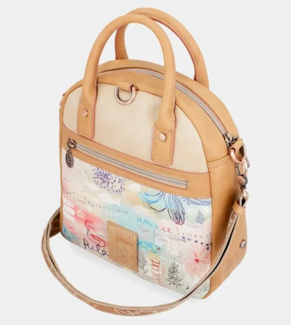 Anekke Mochila Convertible En Bandolera Mediterranean | Mochilas Y Sacos