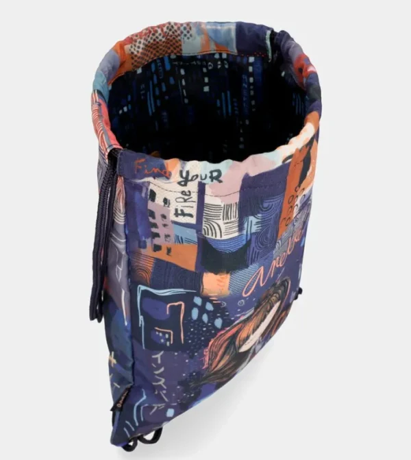 Anekke Mochila Saco De Tela Kyomu | Mochilas Y Sacos