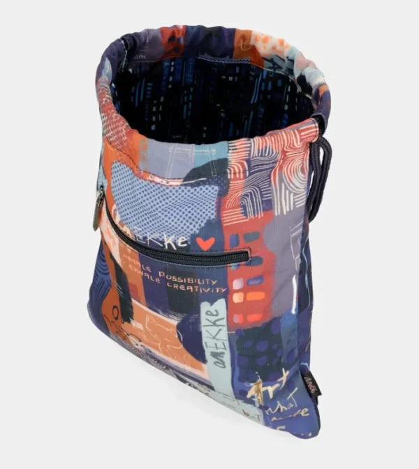 Anekke Mochila Saco De Tela Kyomu | Mochilas Y Sacos