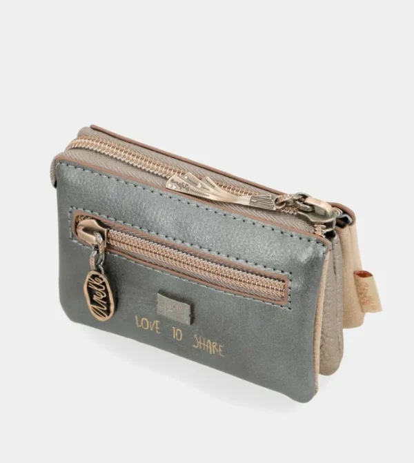 Anekke Monedero 3 Compartimentos Hollywood | Carteras Y Monederos