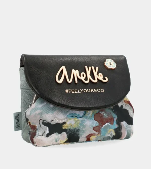 Anekke Monedero Con Solapa Nature Woods | Carteras Y Monederos