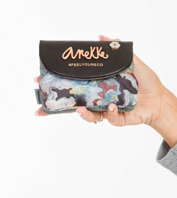 Anekke Monedero Con Solapa Nature Woods | Carteras Y Monederos