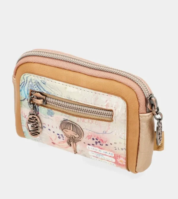 Anekke Monedero Estampado Slow Life | Carteras Y Monederos