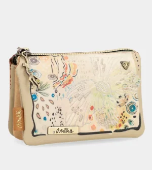 Anekke Monedero Triple Compartimento Butterfly | Carteras Y Monederos