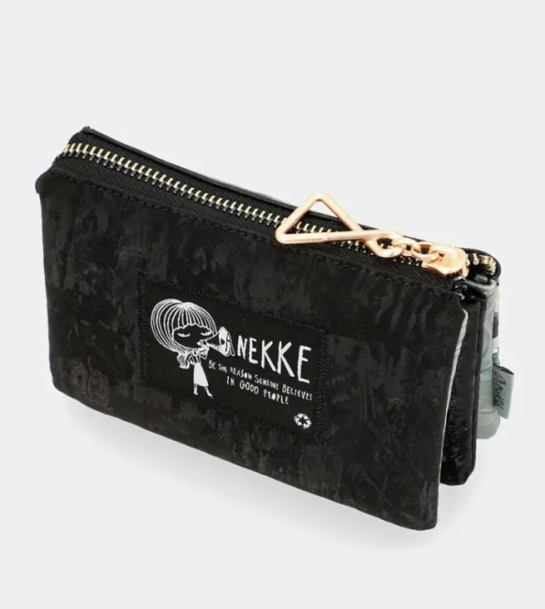 Anekke Monedero Triple Compartimento Nature Woods | Carteras Y Monederos