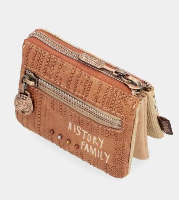 Anekke Monedero Triple Compartimento Tribe | Carteras Y Monederos