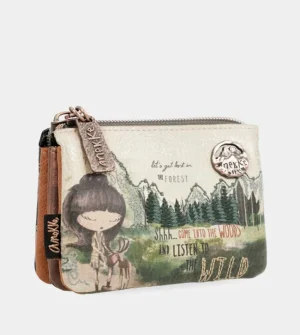 Anekke Monedero Triple Pequeno The Forest | Carteras Y Monederos