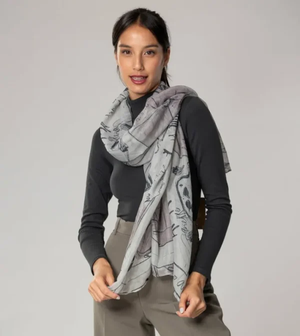 Anekke Panuelo Padded Gris | Pañuelos