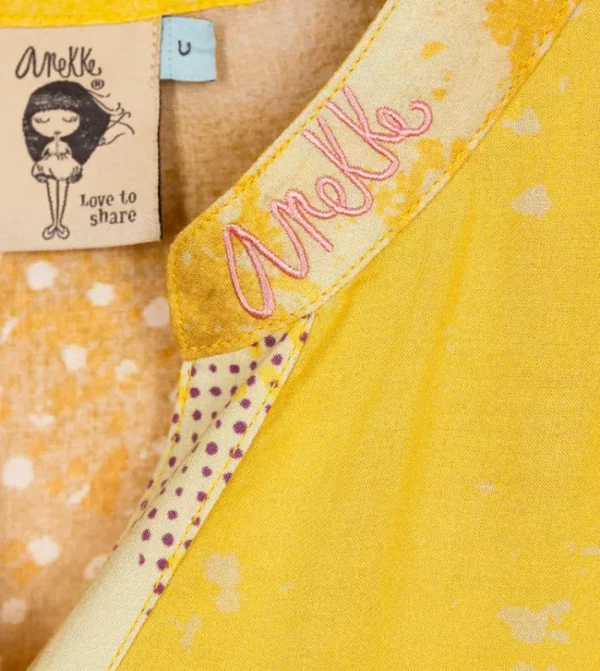 Anekke Vestido Camisero Amarillo | Vestidos